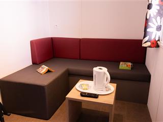 Location mobil home 1/6 personnes au Camping La Pindière, camping 3 étoiles avec piscine couverte chauffée, emplacement camping, location mobil home à Héric près de Nantes et Canal de Nantes à Brest en Loire Atlantique